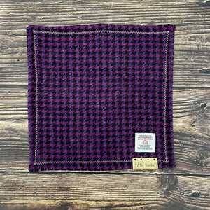 Harris Tweed - Purple Houndstooth